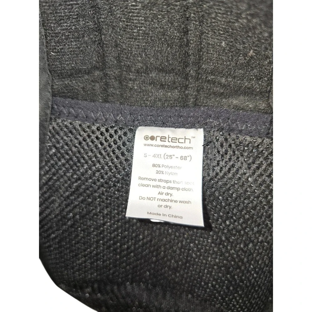 Coretech Back Lumbar Adjustable Brace 637 LSO size S to 4XL
